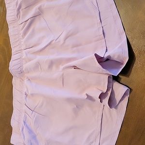 Athletic Works Purple Running Shorts